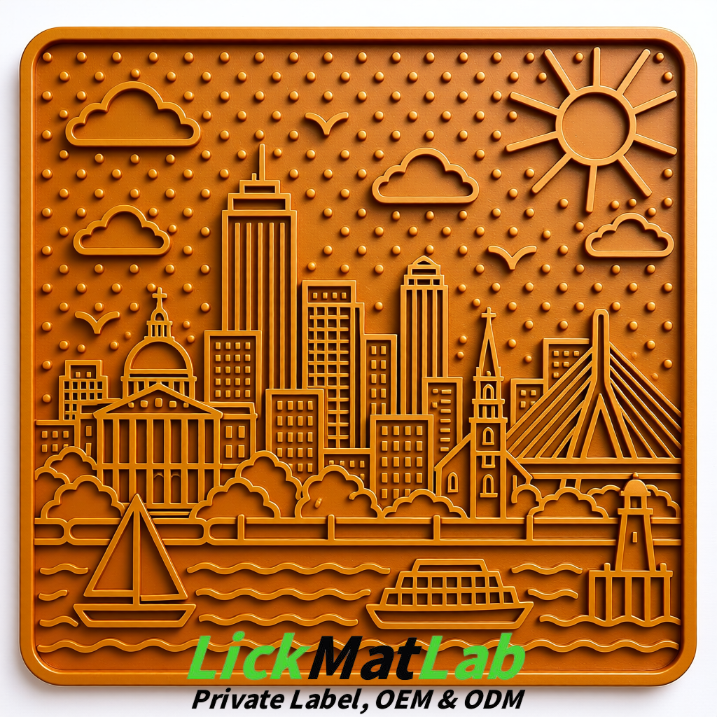 Amber Boston Urban Design Lick Mats For Cat & Dog | OEM/ODM Manufacturer