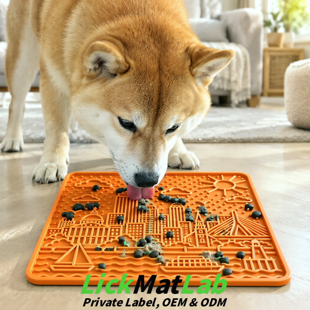 Amber Boston Urban Design Lick Mats For Cat & Dog | OEM/ODM Manufacturer