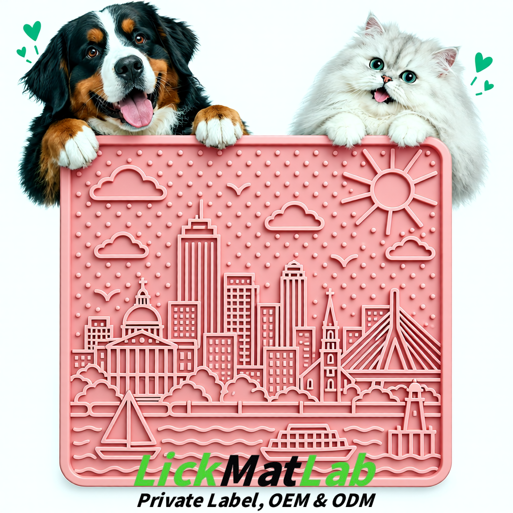 Blush Boston Urban Design Lick Mats For Cat & Dog | OEM/ODM Manufacturer