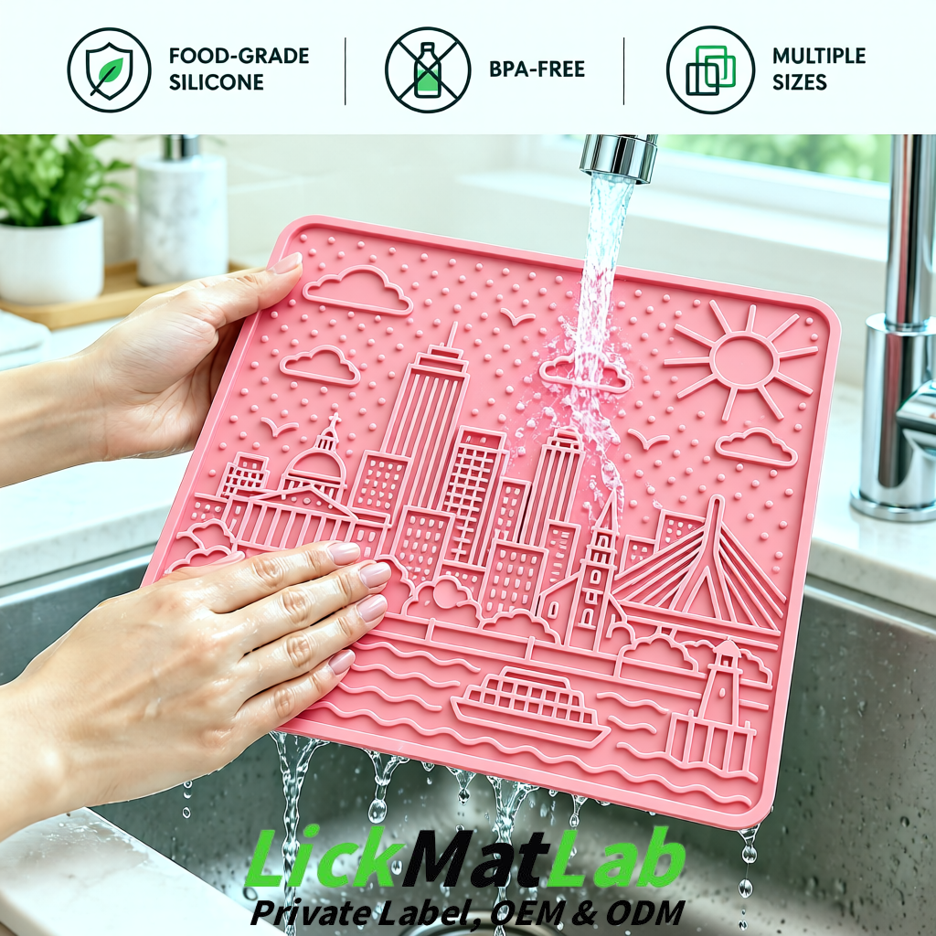Blush Boston Urban Design Lick Mats For Cat & Dog | OEM/ODM Manufacturer