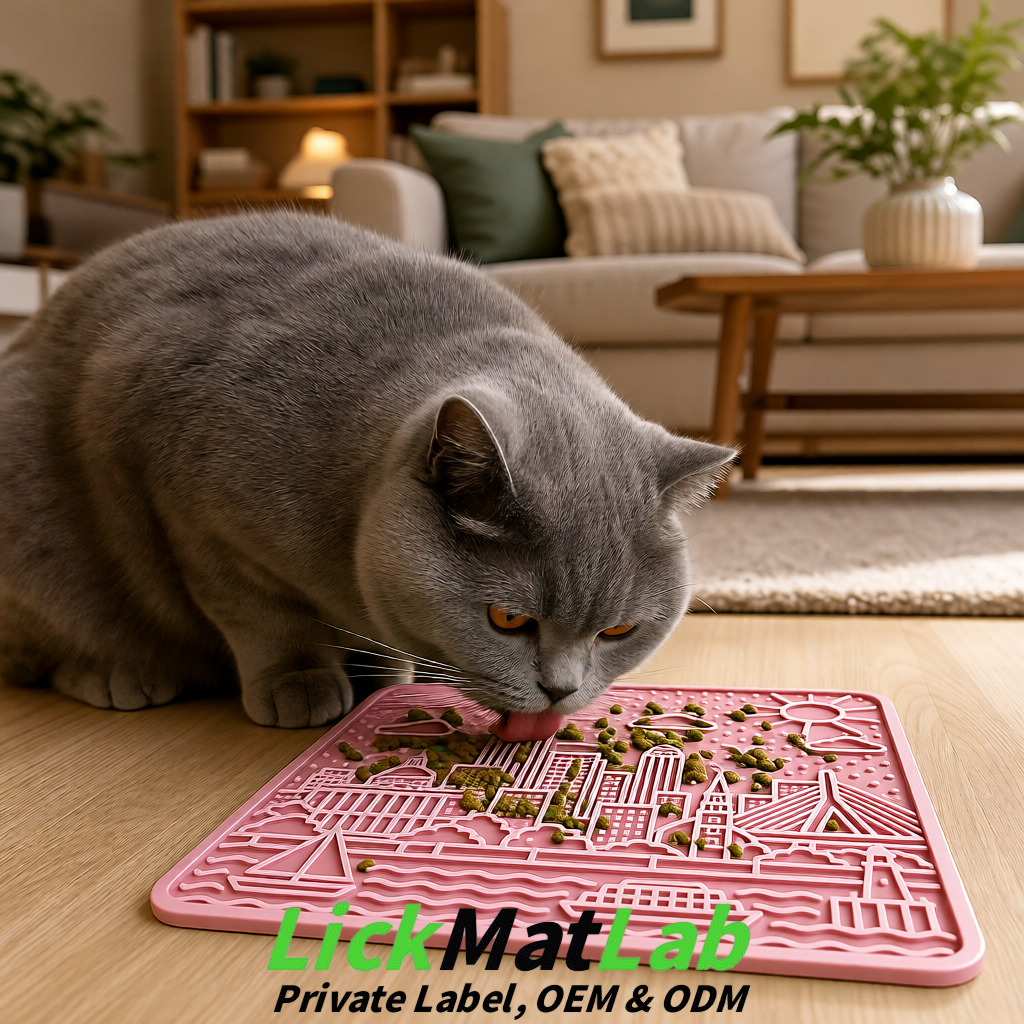 Blush Boston Urban Design Lick Mats For Cat & Dog | OEM/ODM Manufacturer