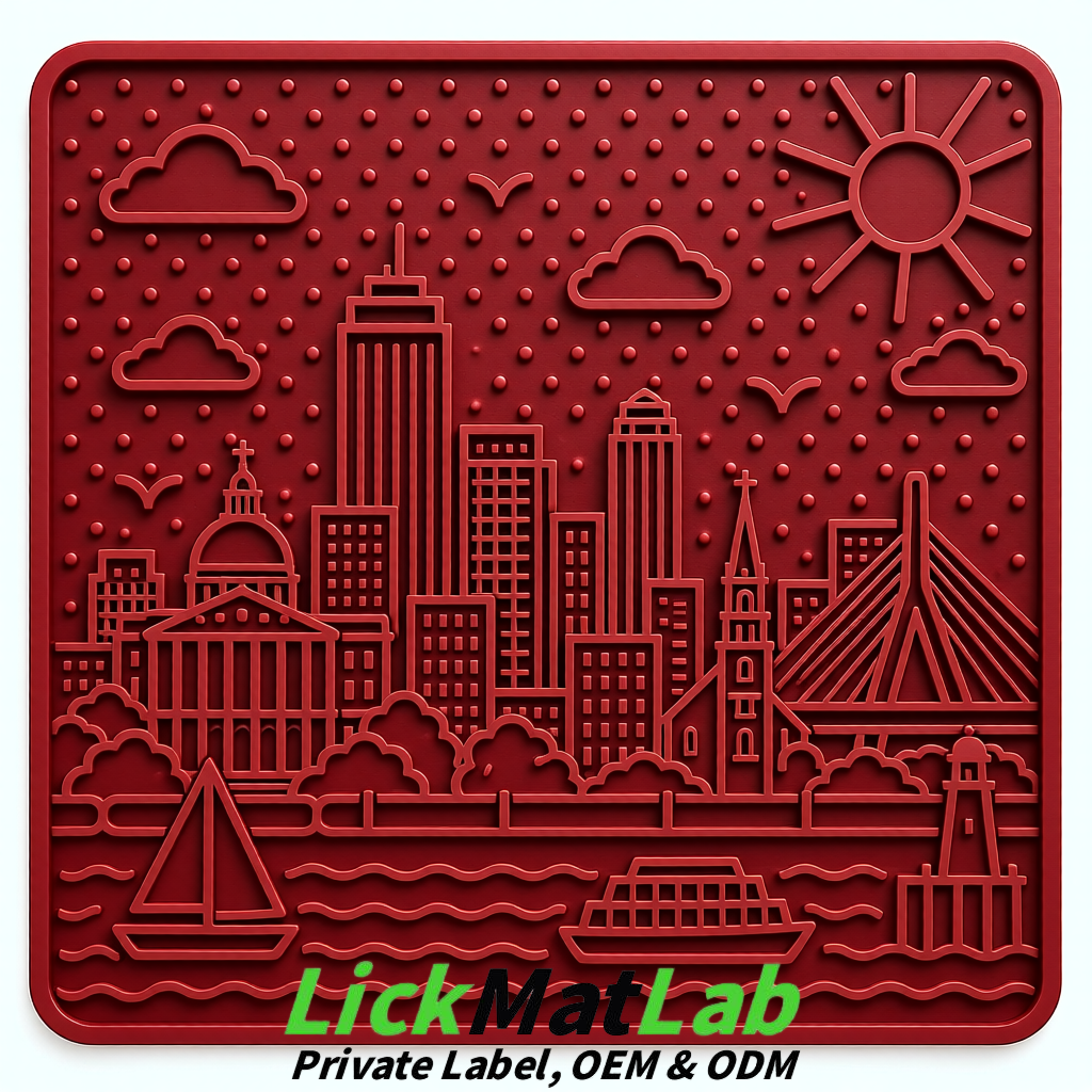 Carmine Boston Urban Design Lick Mats For Cat & Dog | OEM/ODM Manufacturer