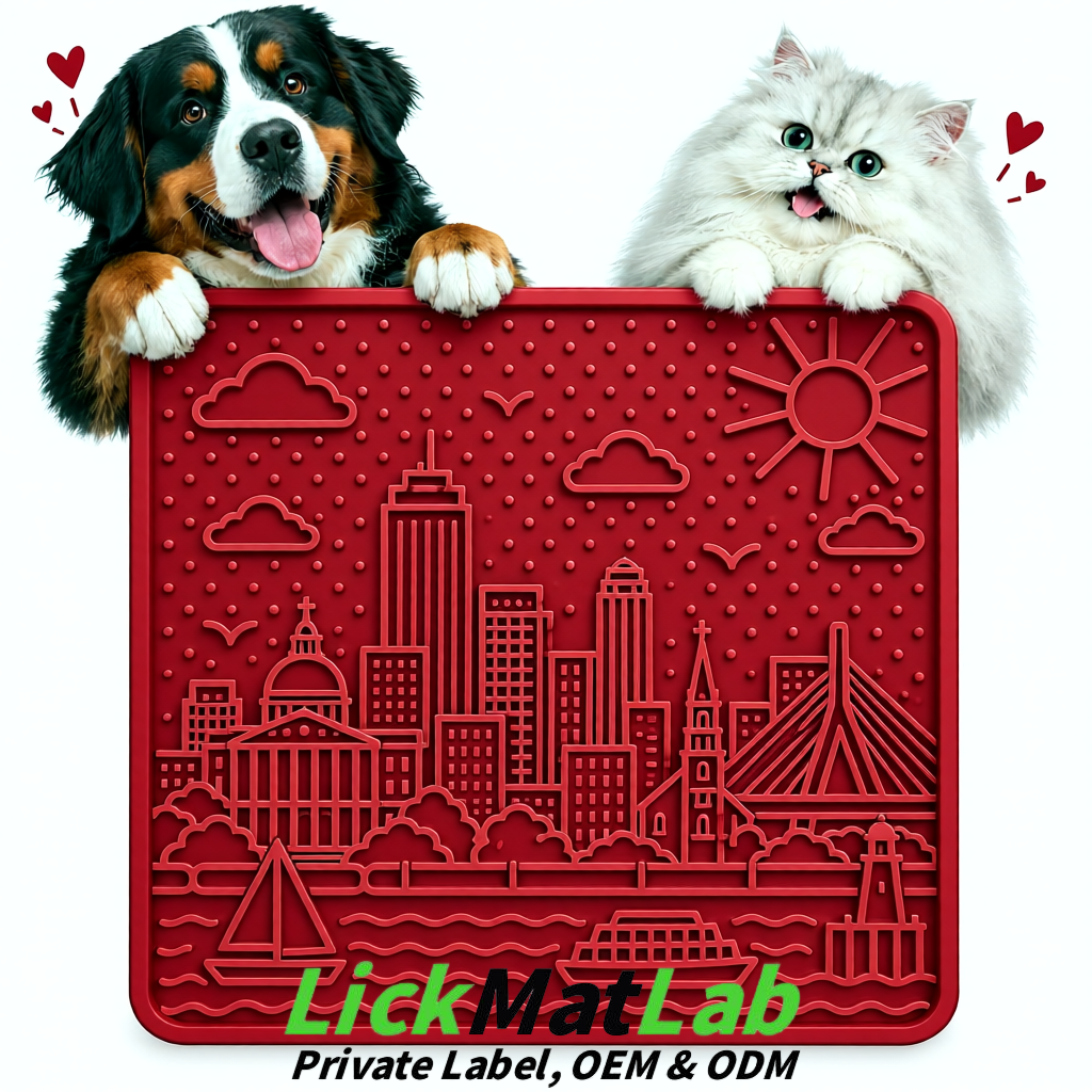 Carmine Boston Urban Design Lick Mats For Cat & Dog | OEM/ODM Manufacturer