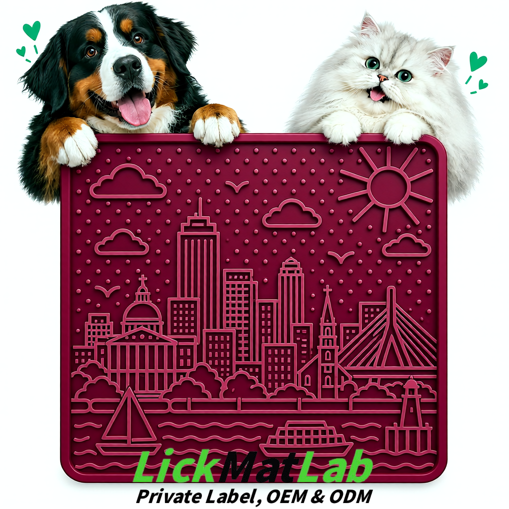 Plum Boston Urban Design Lick Mats For Cat & Dog | OEM/ODM Manufacturer