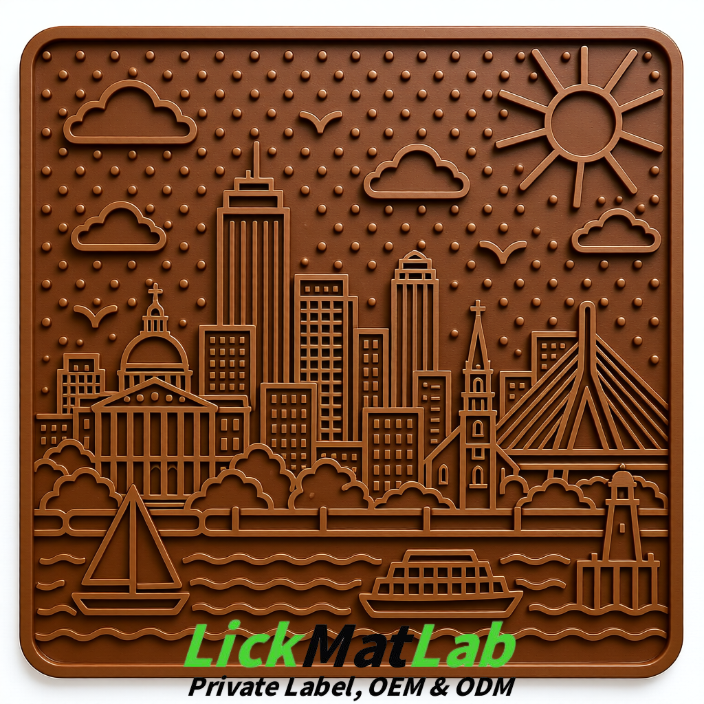 Umber Boston Urban Design Lick Mats For Cat & Dog | OEM/ODM Manufacturer