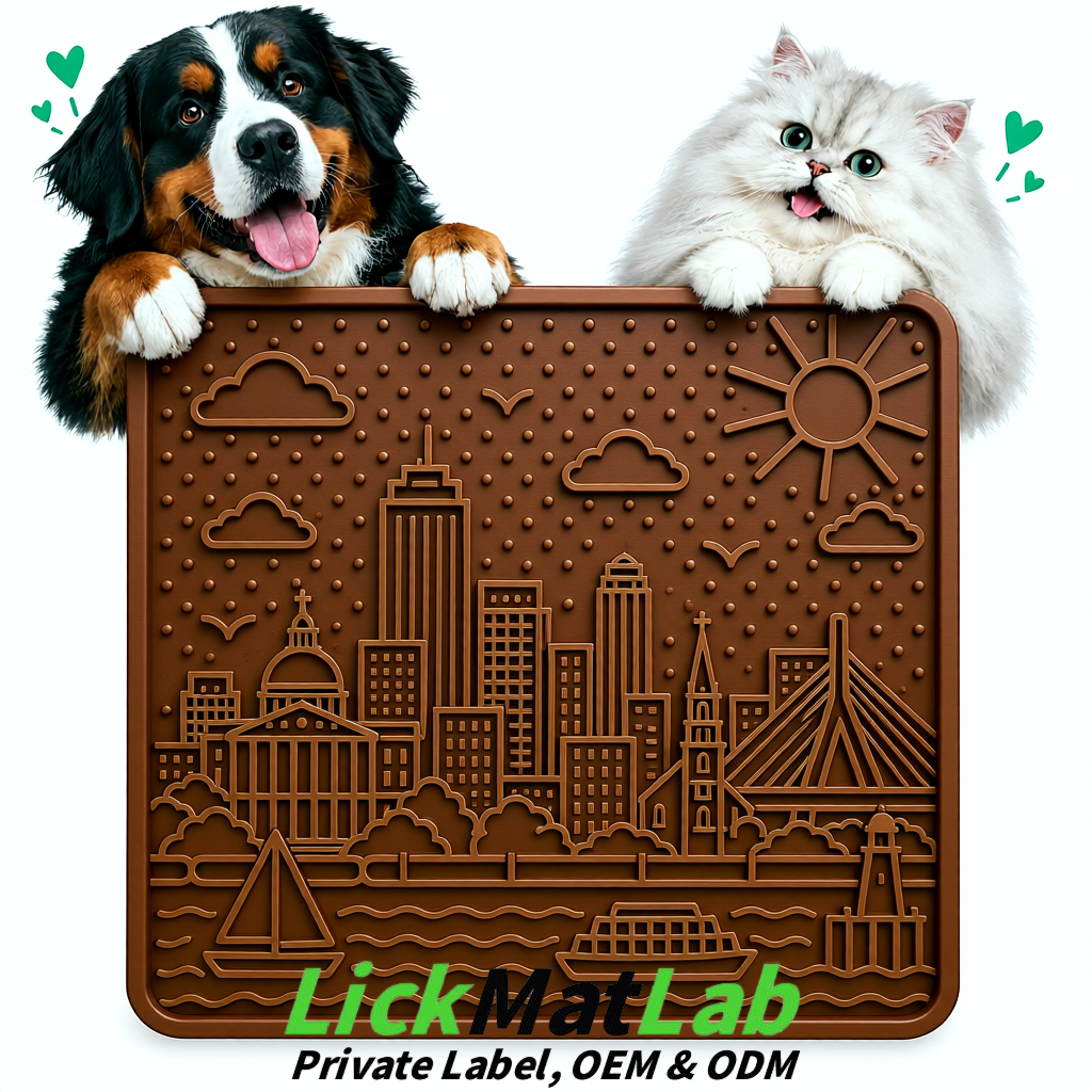 Umber Boston Urban Design Lick Mats For Cat & Dog | OEM/ODM Manufacturer